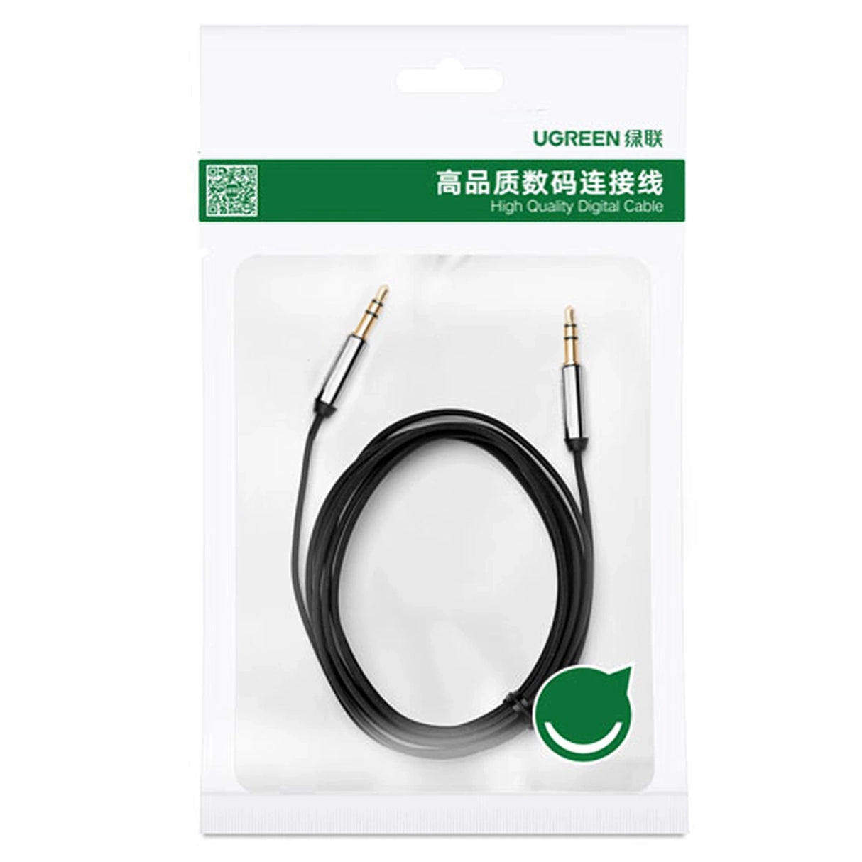 Ugreen AV119 10736 lydkabel mini jack 3,5 mm / mini jack 3,5 mm 3m - sort
