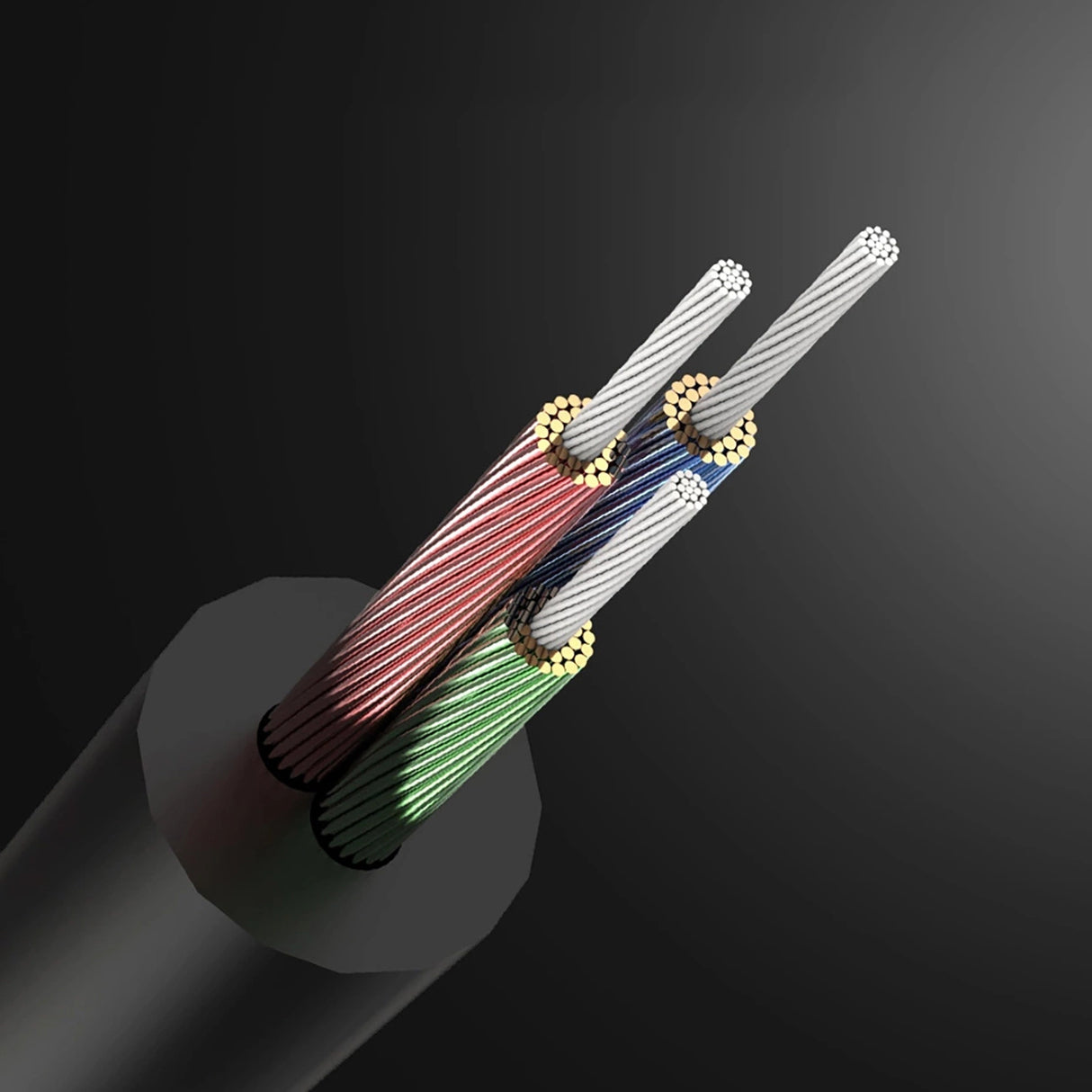 Ugreen AV119 10736 lydkabel mini jack 3,5 mm / mini jack 3,5 mm 3m - sort