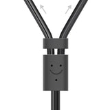 Ugreen AV102 10772 kabel 3,5 mm mini jack (mand) / 2RCA (mand) 1m - grå
