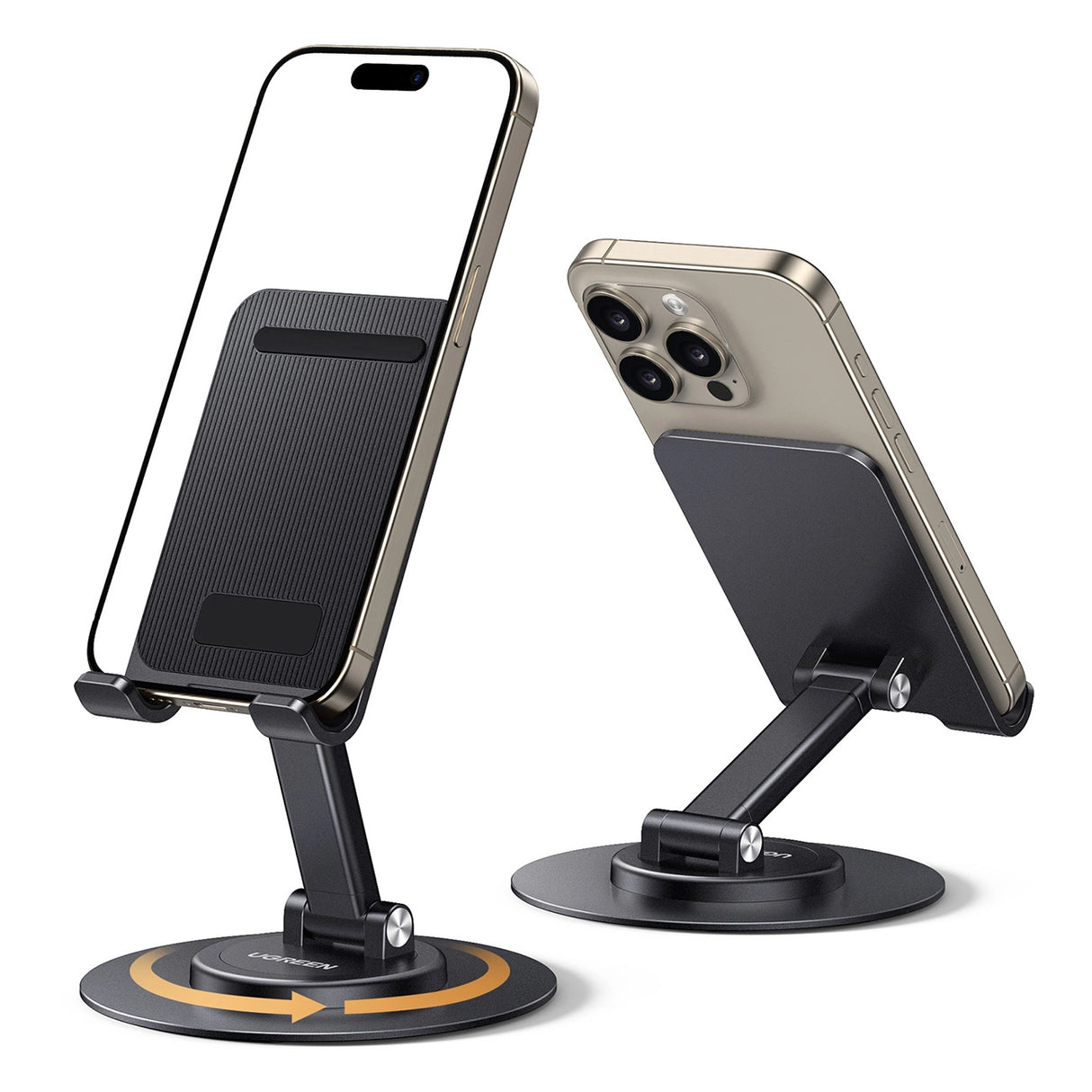 Ugreen LP805 skrivebordsstativ til telefon tablet - sort