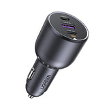 Ugreen EC705 biloplader 130W 2x USB-C 1x USB-A - grå