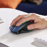 Ugreen MU006 optisk trådløs USB-mus 2,4 GHz 4000 DPI - blå