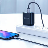 Ugreen US288 60124 USB-A / USB-C QC 3.0 3A Kabel 0,25m - Grå