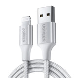 Ugreen US199 60163 USB-A / Lightning MFi kabel 2m - sølv