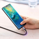Ugreen US316 70428 USB-C - USB-C PD QC FCP-kabel 100W 5A 480Mb/s 1,5m - Grå