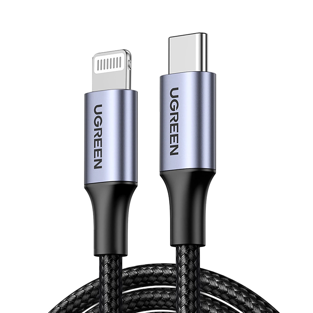 Ugreen US304 60759 Lightning - USB-C 2.0 MFi Kabel 1m - Grå