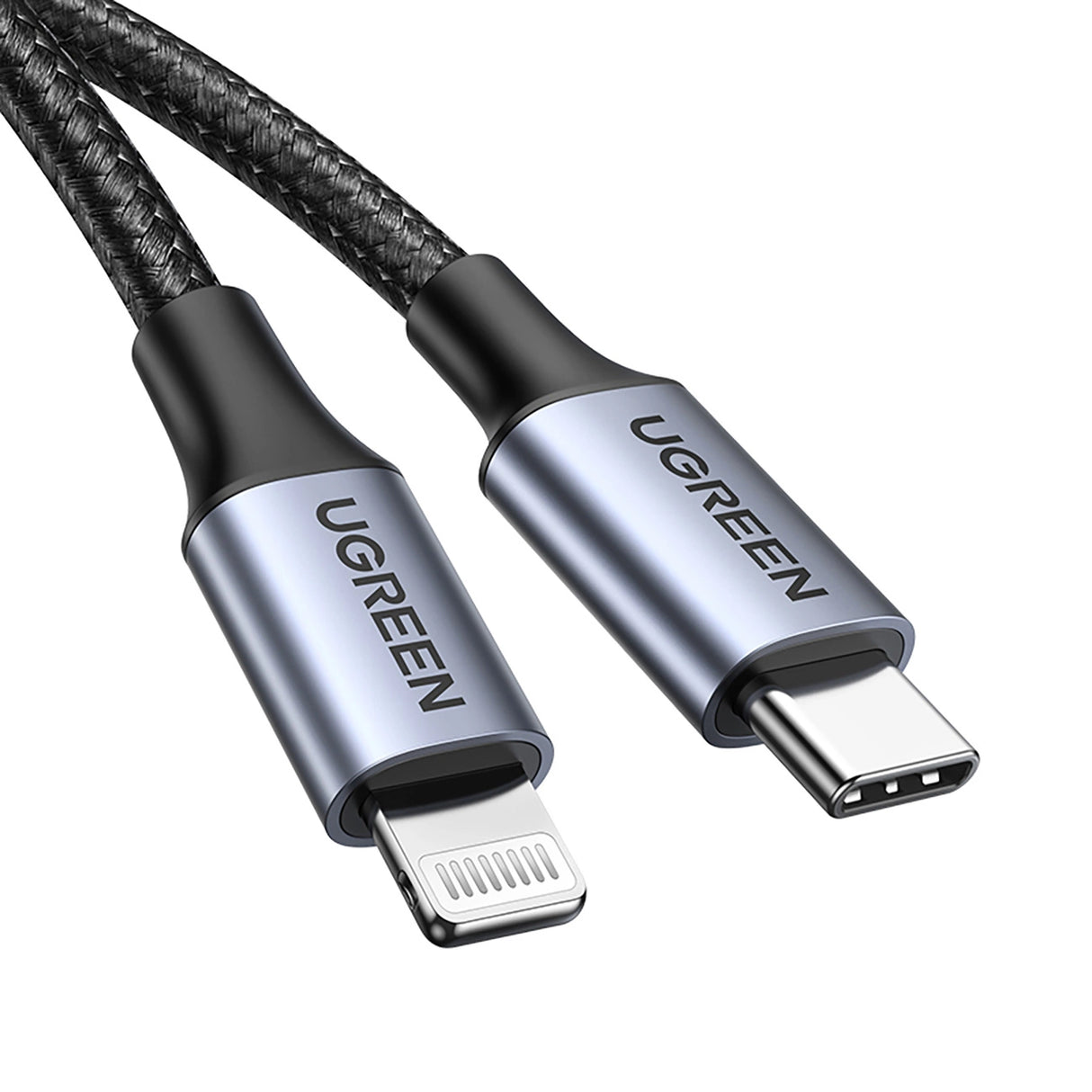 Ugreen US304 60759 Lightning - USB-C 2.0 MFi Kabel 1m - Grå