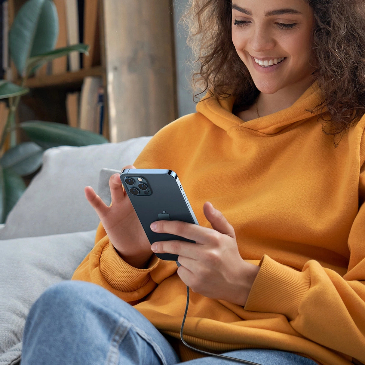 Ugreen US304 60759 Lightning - USB-C 2.0 MFi Kabel 1m - Grå