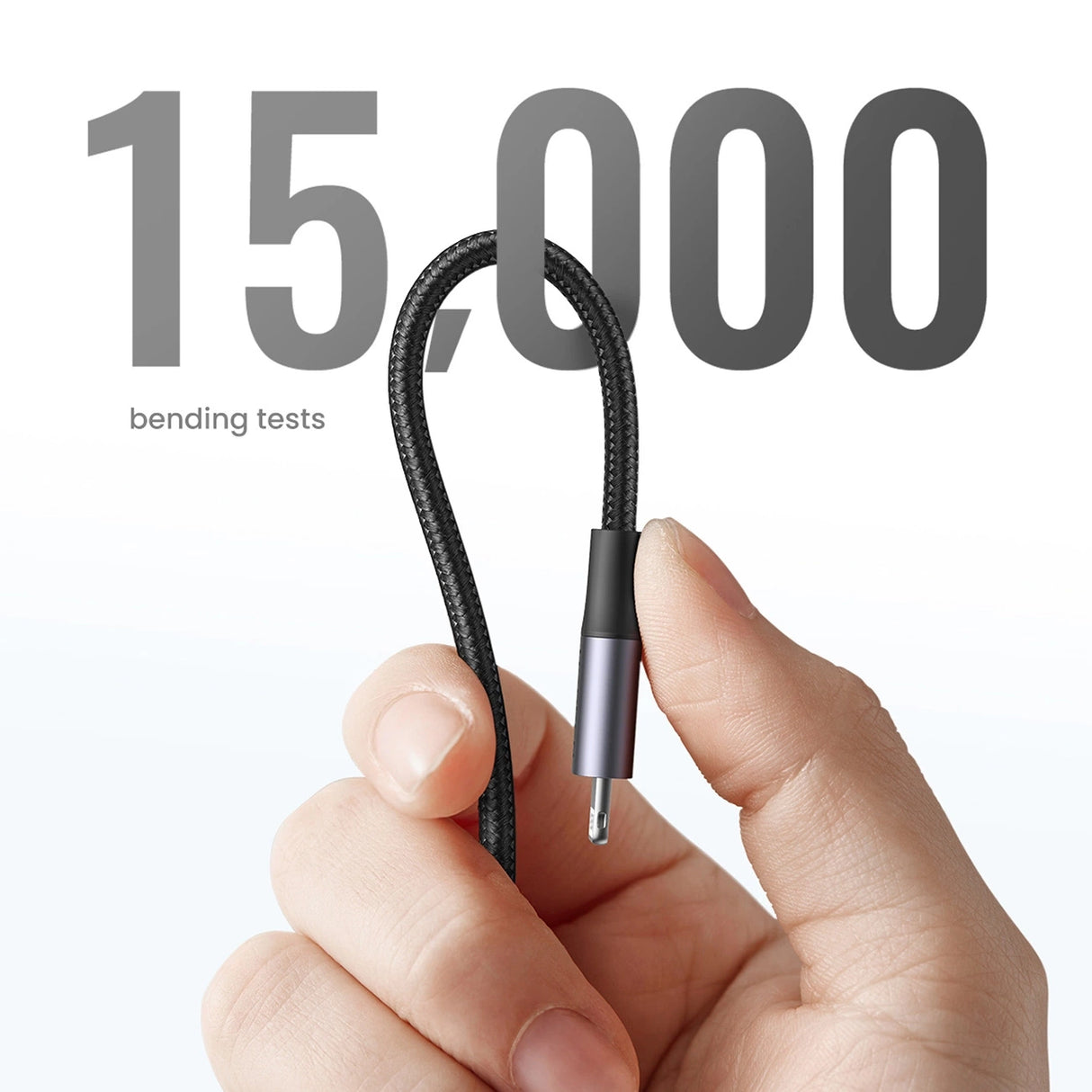 Ugreen US304 60759 Lightning - USB-C 2.0 MFi Kabel 1m - Grå