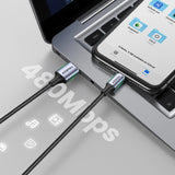 Ugreen US199 60157 USB-A / Lightning MFi-kabel 1,5 m - sort