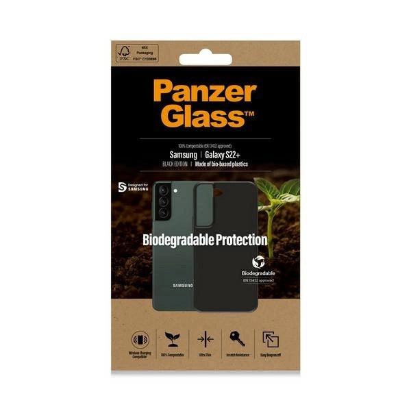 PanzerGlass bionedbrydeligt æske til Samsung Galaxy S22+ - sort