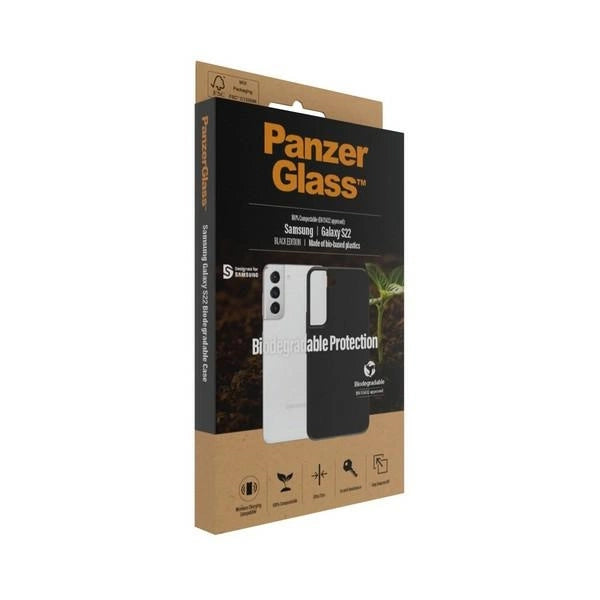 PanzerGlass bionedbrydeligt æske til Samsung Galaxy S22 - sort
