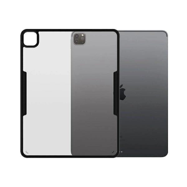PanzerGlass ClearCase antibakteriel beholder til iPad Pro 12.9" 2018 / 2020 / 2021 - gennemsigtig og sort