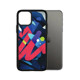 PanzerGlass ClearCase antibakteriel Mikael B Limited Artist Edition æske til iPhone 11 Pro - flerfarvet
