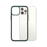 PanzerGlass ClearCase til iPhone 12 Pro Max - gennemsigtig og grøn