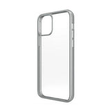 PanzerGlass ClearCase til iPhone 12 Pro Max - gennemsigtigt og sølvfarvet