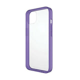 PanzerGlass ClearCase antibakteriel beholder med Military Grade certifikat til iPhone 13 / 14 / 15 - gennemsigtig lilla