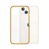 PanzerGlass ClearCase antibakteriel beholder med Military Grade certifikat til iPhone 13 / 14 / 15 - gennemsigtig gul