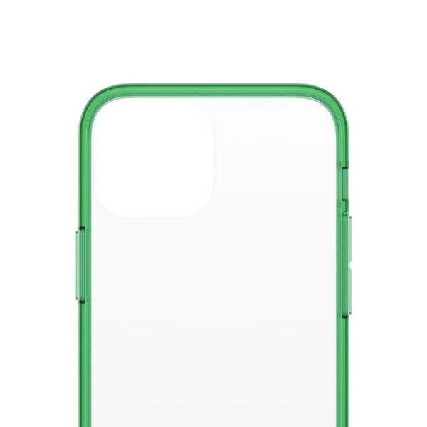 PanzerGlass ClearCase antibakteriel Military Grade certificeret sag til iPhone 13 mini - gennemsigtig grøn