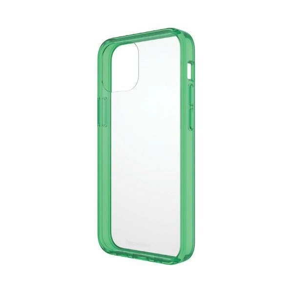 PanzerGlass ClearCase antibakteriel Military Grade certificeret sag til iPhone 13 mini - gennemsigtig grøn