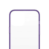 PanzerGlass ClearCase antibakteriel Military Grade certificeret sag til iPhone 13 Pro Max - gennemsigtig lilla