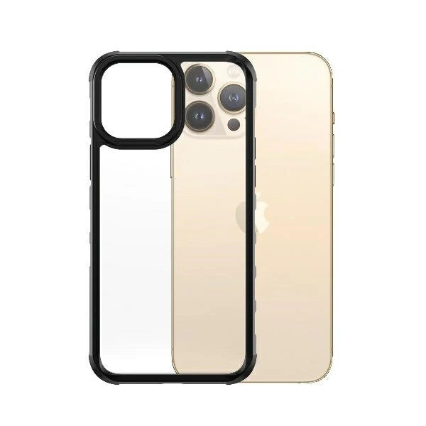 PanzerGlass ClearCase antibakteriel Military Grade certificeret sag til iPhone 13 Pro Max - gennemsigtig pink