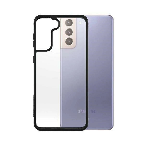 PanzerGlass ClearCase til Samsung Galaxy S21+ - gennemsigtigt og sort