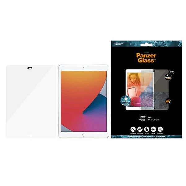 PanzerGlass E2E Super+ hærdet glas med kamera cover til iPad 10.2"