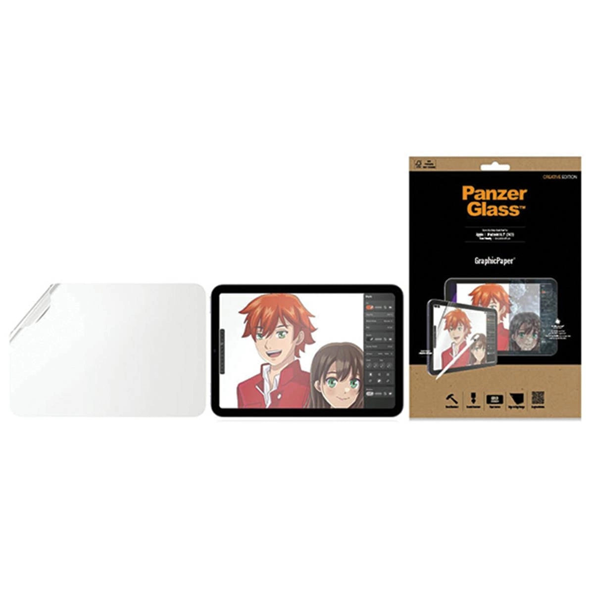 PanzerGlass GraphicPaper antibakteriel folie til iPad mini 8.3" 2021