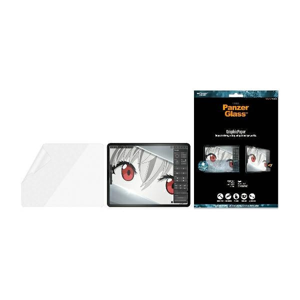 Antibakteriel PanzerGlass GraphicPaper folie med blændingsfilter til iPad Pro 12.9" 2018 / 2020 / 2021