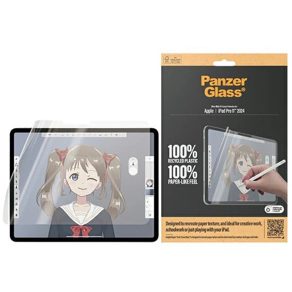 PanzerGlass GraphicPaper antibakteriel folie med blændingsfilter til iPad Pro 11" 2024