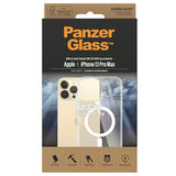 PanzerGlass HardCase med MagSafe Antibacterial Military Grade Certified Case til iPhone 13 Pro Max - Transparent
