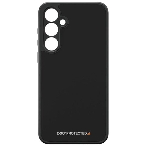 PanzerGlass HardCase med D3O® Bio og Military Grade Certification til Samsung Galaxy A55 5G - Transparent og sort