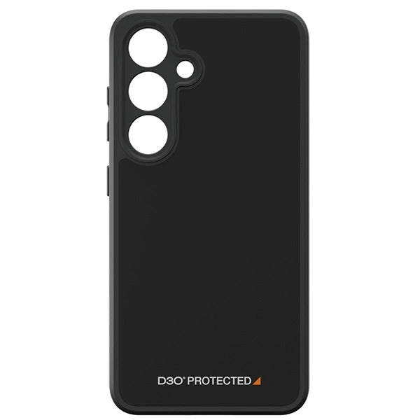 PanzerGlass HardCase med D3O® Bio og Military Grade Certification til Samsung Galaxy S24 - Transparent og sort
