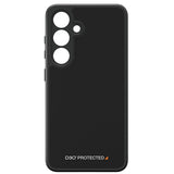 PanzerGlass HardCase med D3O® Bio og Military Grade Certification til Samsung Galaxy S24 - Transparent og sort