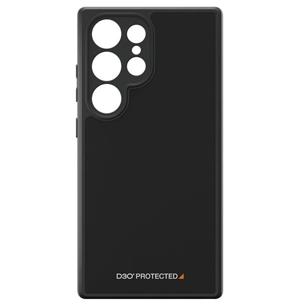 PanzerGlass HardCase med D3O® Bio og Military Grade Certification til Samsung Galaxy S24 Ultra - Transparent og sort