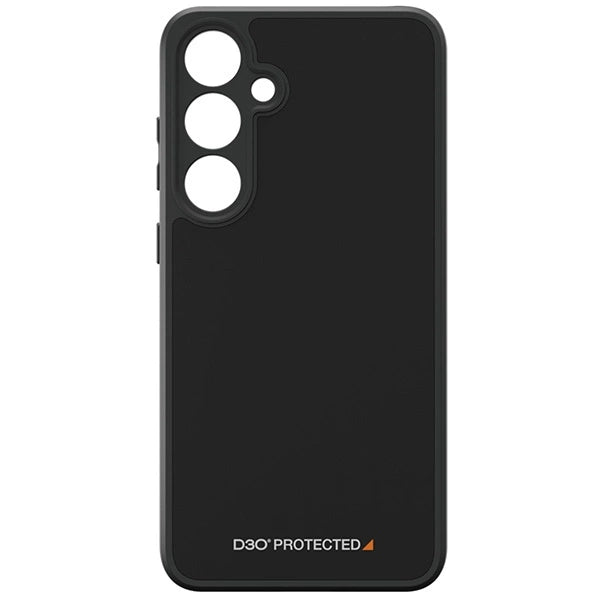 PanzerGlass HardCase med D3O® Bio og Military Grade certificering til Samsung Galaxy S24+ - gennemsigtig og sort