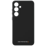 PanzerGlass HardCase med D3O® Bio og Military Grade certificering til Samsung Galaxy S24+ - gennemsigtig og sort