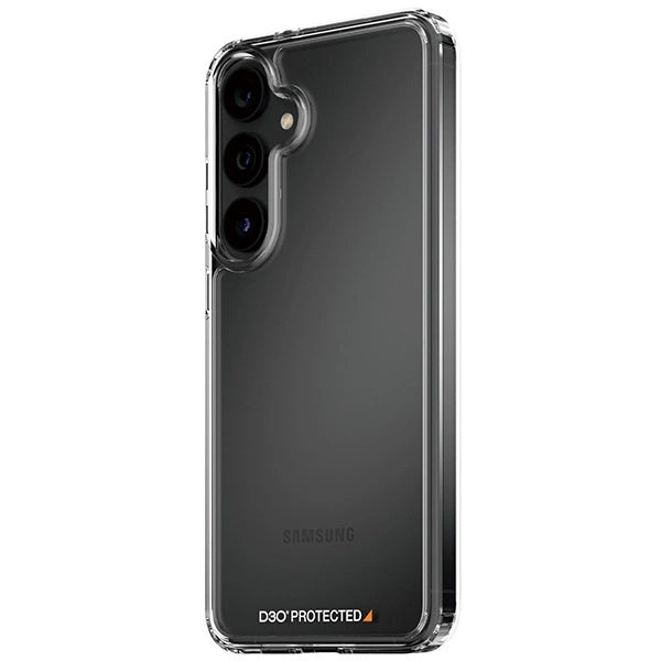 PanzerGlass HardCase med D3O® Bio og Military Grade certificering til Samsung Galaxy S24+ - gennemsigtig