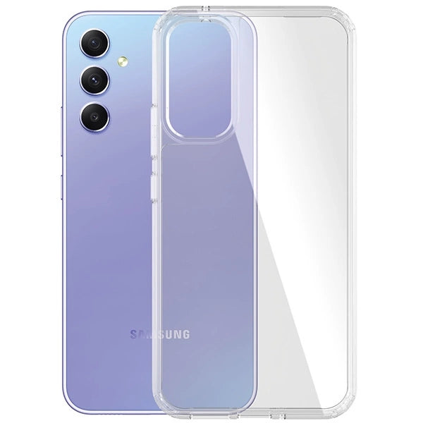 PanzerGlass HardCase antibakteriel Military Grade certificeret sag til Samsung Galaxy A34 5G - gennemsigtig