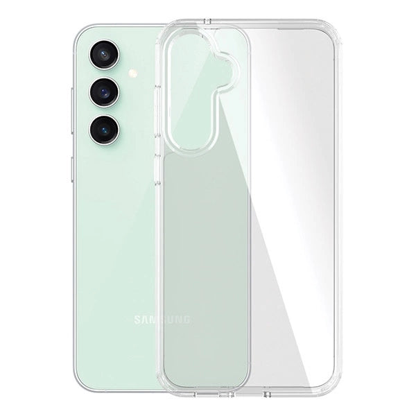 PanzerGlass HardCase antibakteriel Military Grade certificeret sag til Samsung Galaxy S23 FE - gennemsigtig