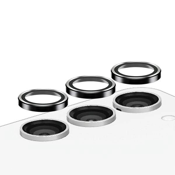 PanzerGlass Hoops Kamerabeskyttelse til Samsung Galaxy S23 FE - med sort ramme