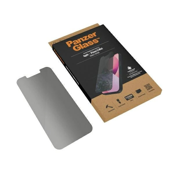 PanzerGlass Standard Super+ antibakterielt privatiserende hærdet glas til iPhone 13 mini