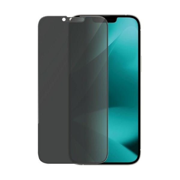 PanzerGlass Ultra-Wide Fit tempereret glas antibakterielt privatliv med Positioner til iPhone 14 Plus / 13 Pro Max