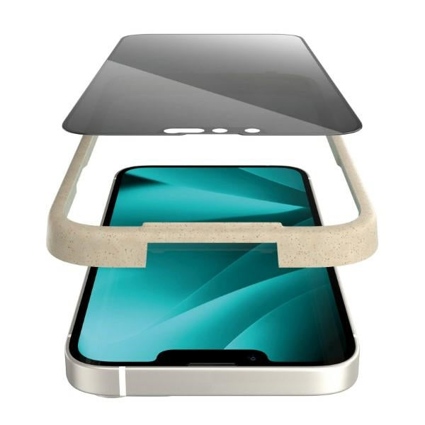 PanzerGlass Ultra-Wide Fit tempereret glas antibakterielt privatliv med Positioner til iPhone 14 Plus / 13 Pro Max