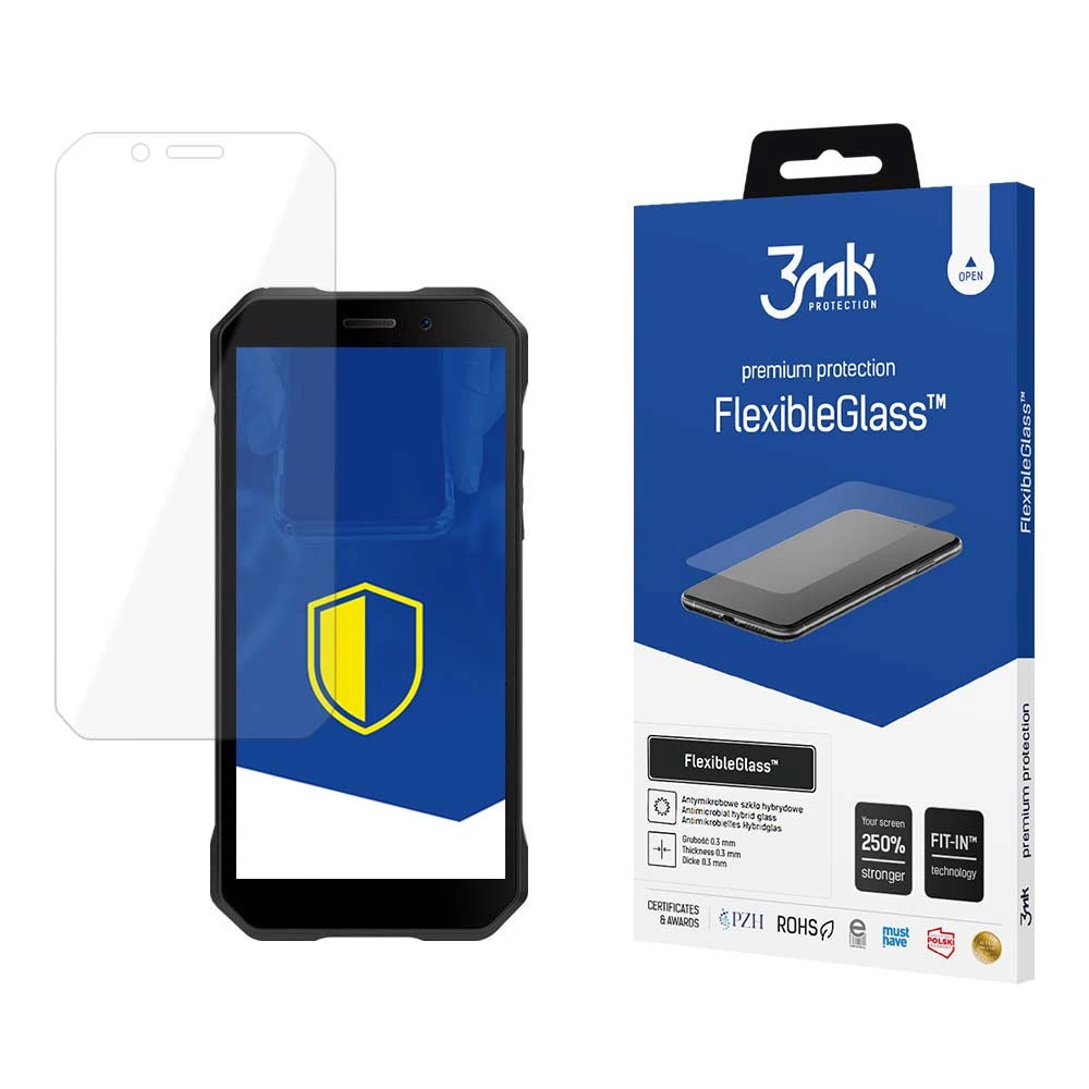 3mk FlexibleGlassTM hybridglas på Doogee S61