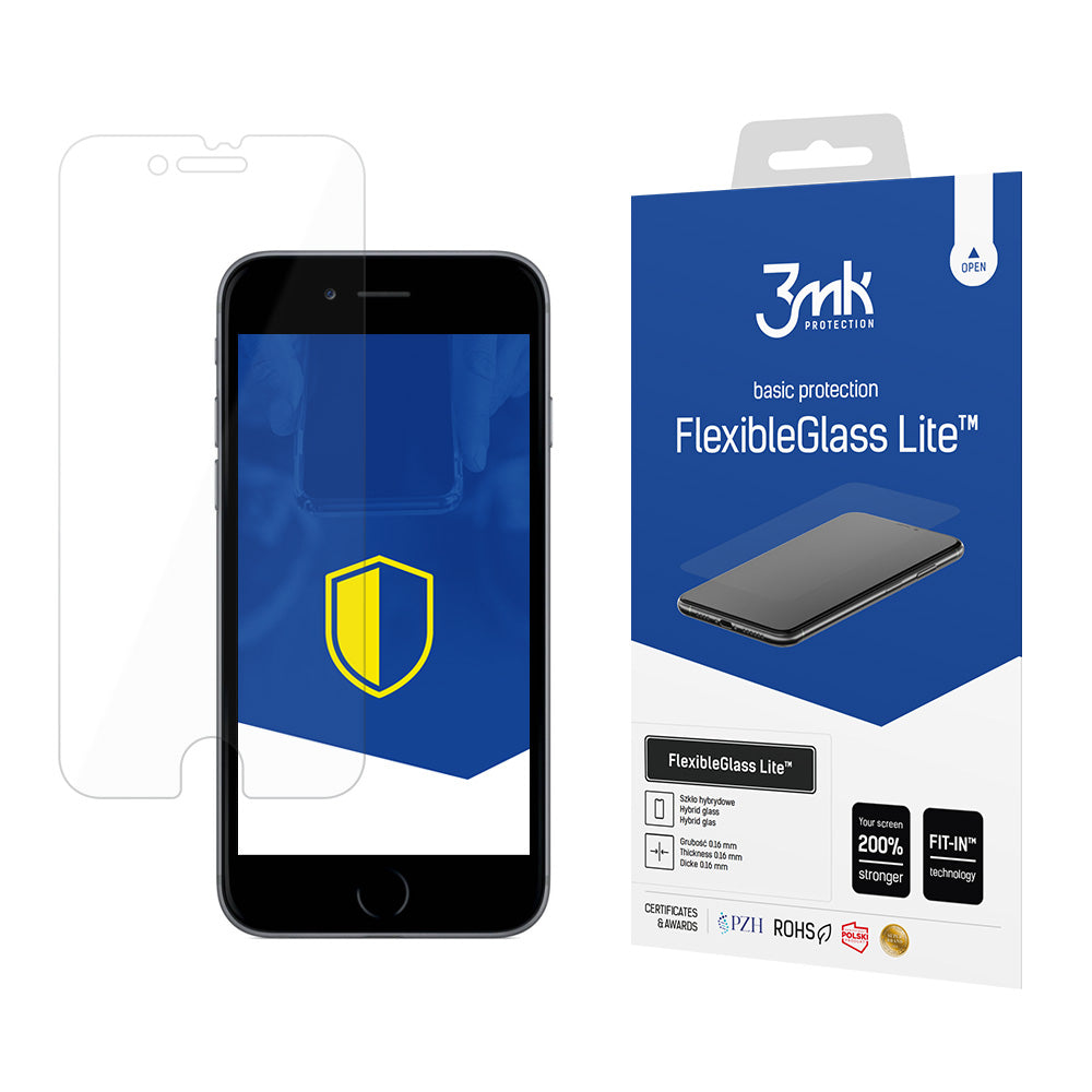 3mk FlexibleGlass LiteTM hybridglas til iPhone 7