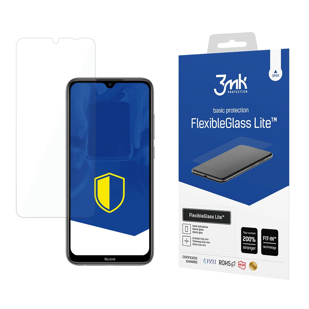 Hybridglas 3mk FlexibleGlass LiteTM til Xiaomi Redmi Note 8T
