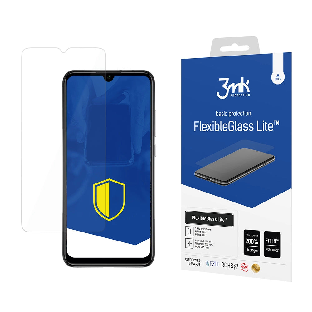 3mk FlexibleGlass LiteTM hybridglas til Xiaomi Redmi 9