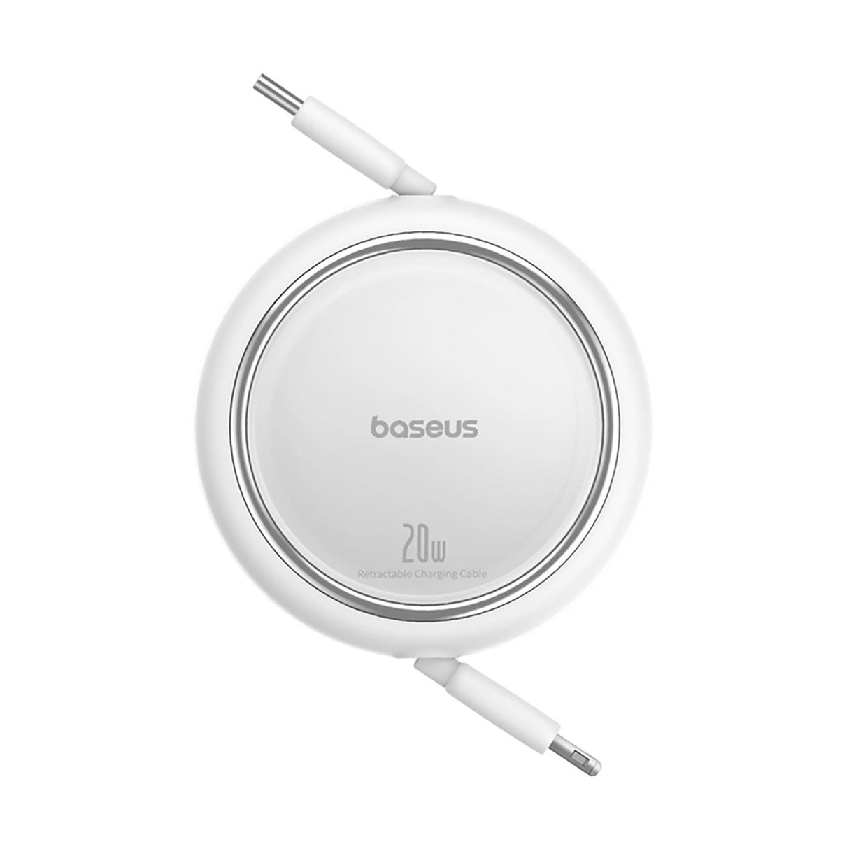 Baseus Free2Pull Kabel Retractable USB-C / Lightning 20W 1m - Hvid